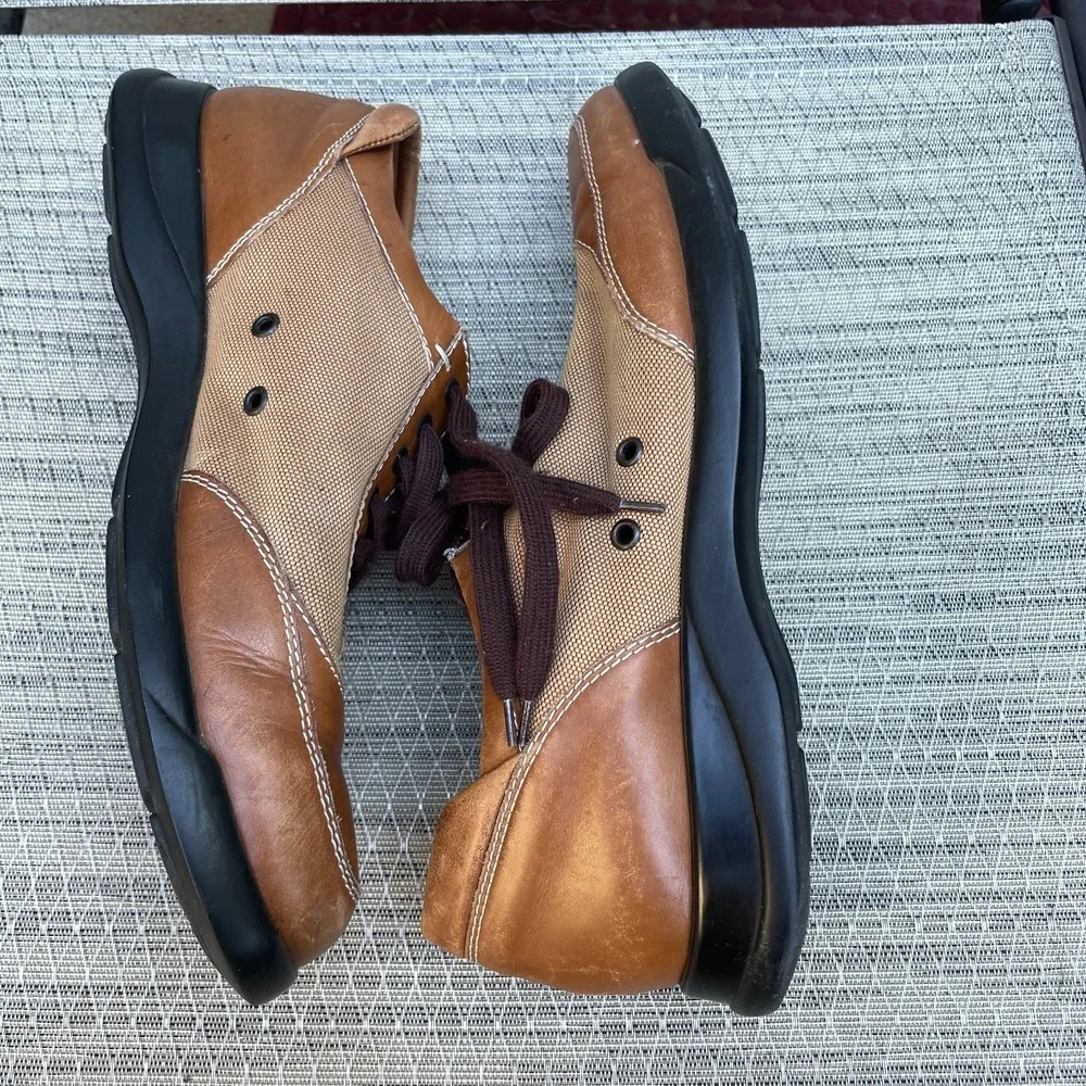Coach Mens Size 11 D Timothy Casual Dress Shoe Made In Italy Brown‎ Tan P 992